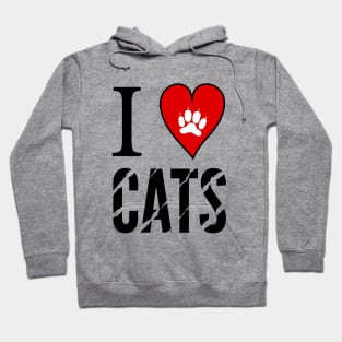 I *Heart* Cats Hoodie